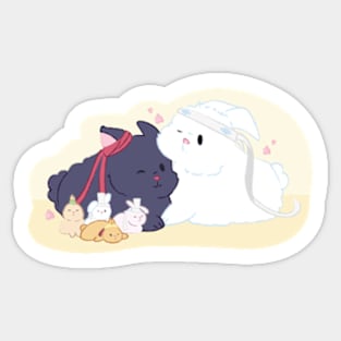 Wangxian and their quartet Sticker